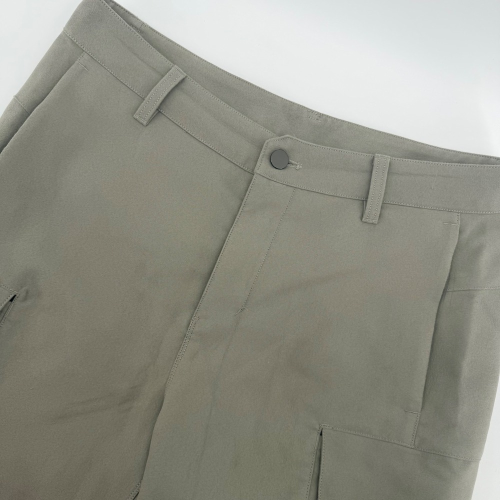 Lululemon‎ Cargo Pants Mens 32 Khaki Tan Straight Leg Technical Utility LM6AV2S
